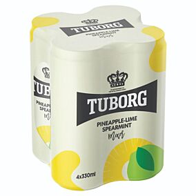 Σόδα TUBORG Pinapple (6x330ml)