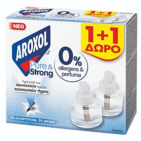 Εντομοκτόνο AROXOL υγρό Refill Pure&Strong (2τεμ.)