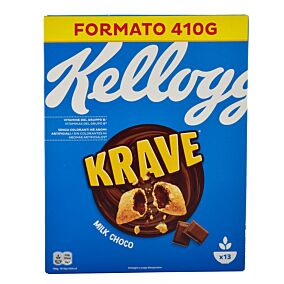 KELLOGGS δημητριακά Krave Choco Milk (410g)