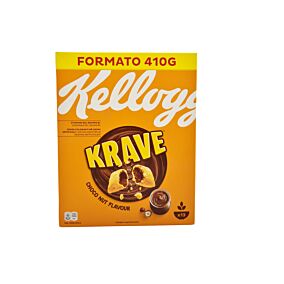 KELLOGGS δημητριακά Krave Choco Nut (410g)