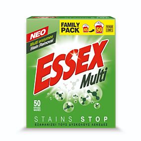 ESSEX απορρυπαντικό πλυντηρίου Multi κουτί 50μεζ.