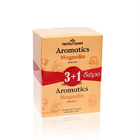 AROMATICS σαπούνι Magnolia 4x100g