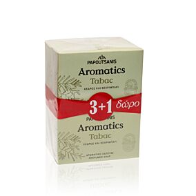 AROMATICS σαπούνι Tabac 4x100g