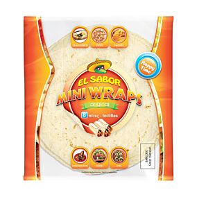 EL SABOR Mini Wraps 12cm 8x144g