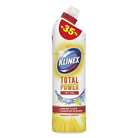 KLINEX WC Gel φρεσκάδα λεμονιού 750ml -35%