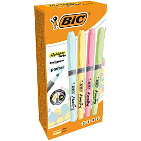 BIC μαρκαδόρος υπογράμμισης παστέλ χρώματα κουτί 12τεμ.