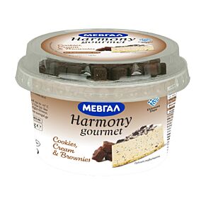 ΜΕΒΓΑΛ Harmony Gourmet γιαούρτι με Cream & Cookies & Brownies 160g