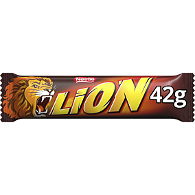 NESTLE γκοφρέτα Lion σοκολάτα και καραμέλα 42g