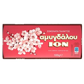 Σοκολάτα ΙΟΝ γάλακτος αμυγδάλου (100g)