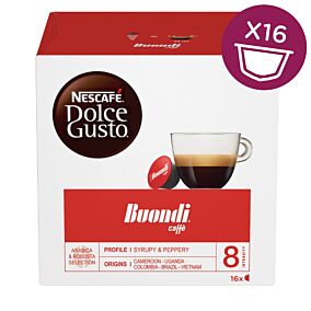 Καφές NESCAFÉ Dolce Gusto Espresso Buondi σε κάψουλες 16τεμ. (112g)