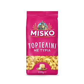 Πάστα ζυμαρικών MISKO τορτελίνι με τυρί (250g)