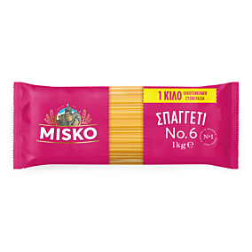 Μακαρόνια MISKO σπαγγέτι Νο.6 (1kg)