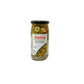 Ελιές XENIA πράσινες σε φέτες (355g)