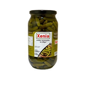 Αγγουράκια τουρσί XENIA άνθος σε άλμη (1kg)