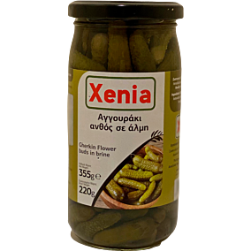 Αγγουράκια τουρσί XENIA σε άλμη (355g)