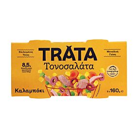 Κονσέρβα TRATA τονοσαλάτα με καλαμπόκι (2x160g)