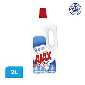 Ajax Άσπρος Σίφουνας Classic Καθαριστικό Πατώματος (2000ml)