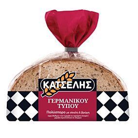 Ψωμί ΚΑΤΣΕΛΗΣ πολύσπορο σε φέτες (500g)