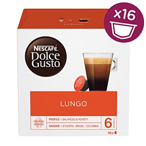 Καφές NESCAFE dolce gusto lungo σε κάψουλες 16τεμ. (104g)