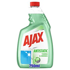 Ajax Antistatic Καθαριστικό Τζαμιών Ανταλλακτικό (750ml)