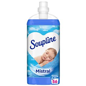 Soupline Mistral Συμπυκνωμένο Υγρό Μαλακτικό Ρούχων (1300ml) (56 μεζούρες)