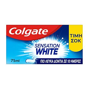 Colgate Sensation White Οδοντόκρεμα 2x (75ml)