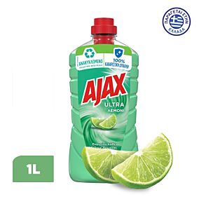 Ajax Ultra Λεμόνι Καθαριστικό Πατώματος (1000ml)